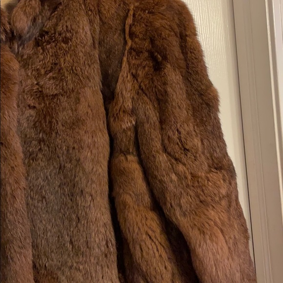 Ladies Rabbit Fur Jacket - Picture 3 of 8